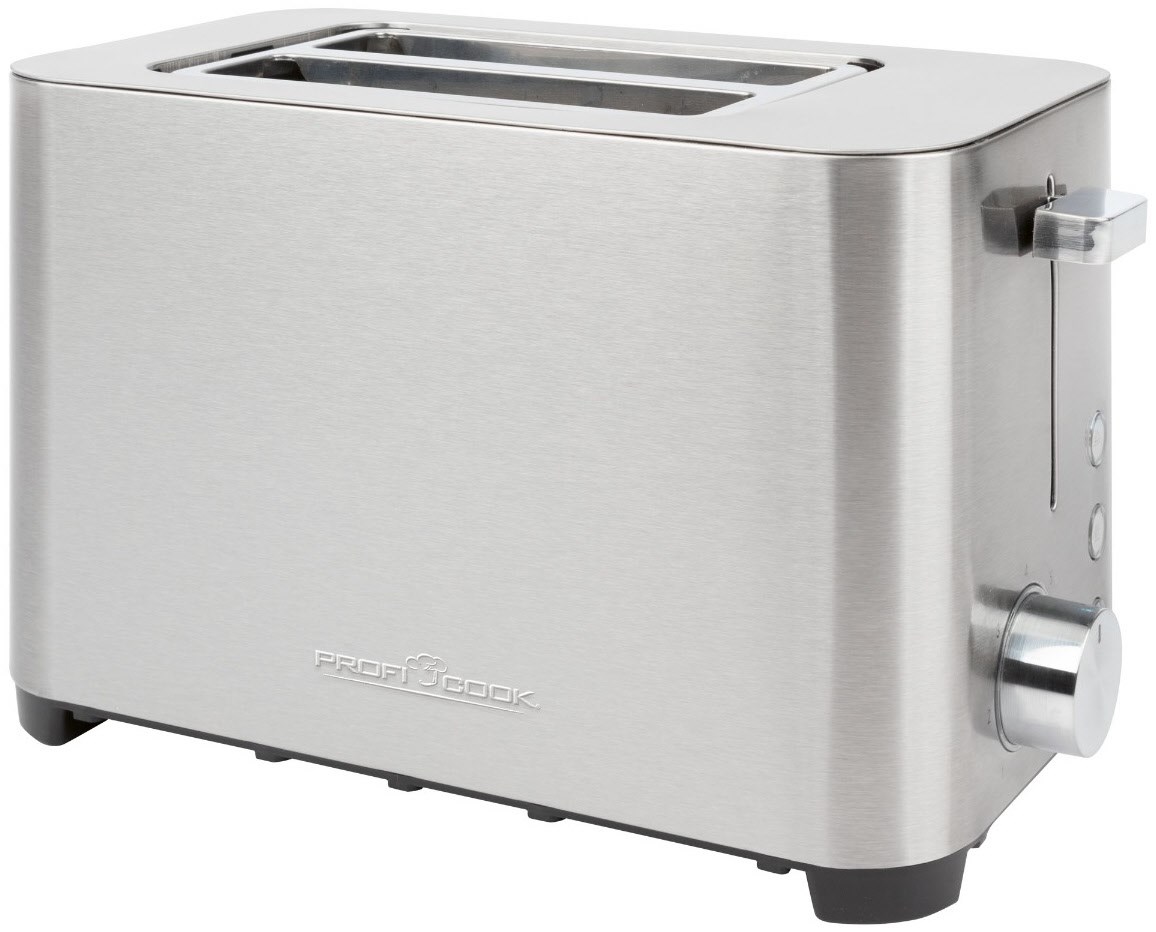 PC-TA 1251 Kompakt-Toaster edelstahl