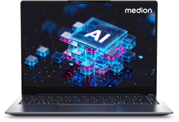 SPRCHRGD 14 S2 (MD62722) 35,56 cm (14") Notebook precision grey, 32 GB RAM, 1000 GB SSD, Intel Core Ultra 7, Windows 11, QHD+ (2880x1800)