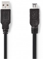 CCGP60200BK20 USB 2.0 Kabel (2m) schwarz A-Stecker>Hirose Mini 4-pol. Stecker