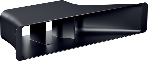 HZ9VRPD1 Flachkanal-Verbindungsstück schwarz