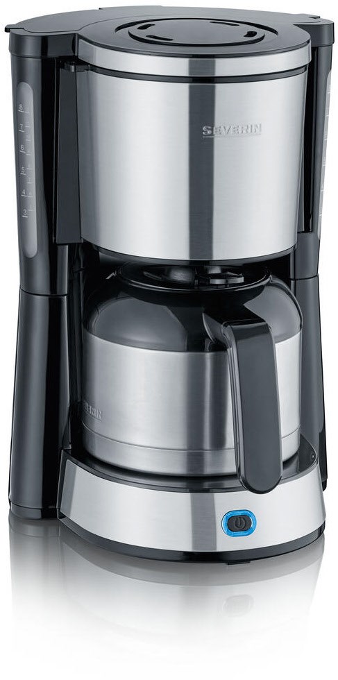 Severin Filterkaffeemaschine KA 4847, 1l Kaffeekanne, Papierfilter 1x4