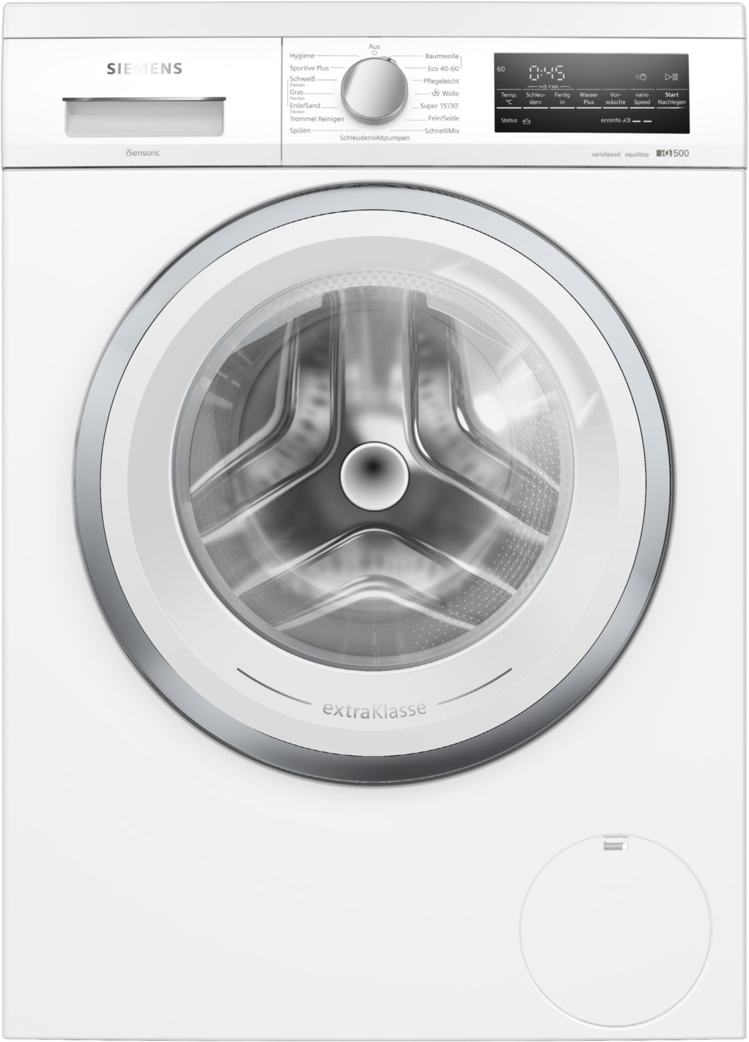 WU14UT98WM Stand-Waschmaschine-Frontlader weiß / A