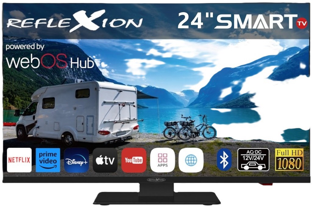 LDDX27iBT 69 cm (27") LCD-TV mit DVD-Spieler schwarz, Full HD, Smart-TV, DVB-T2/DVB-C/DVB-S2