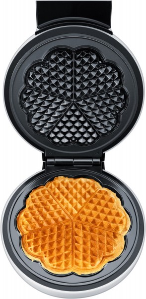 WE 16 Waffeleisen silber/weiß