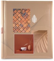Selbstklebe-Album Singo II 28x31cm 20 weiße Seiten braun
