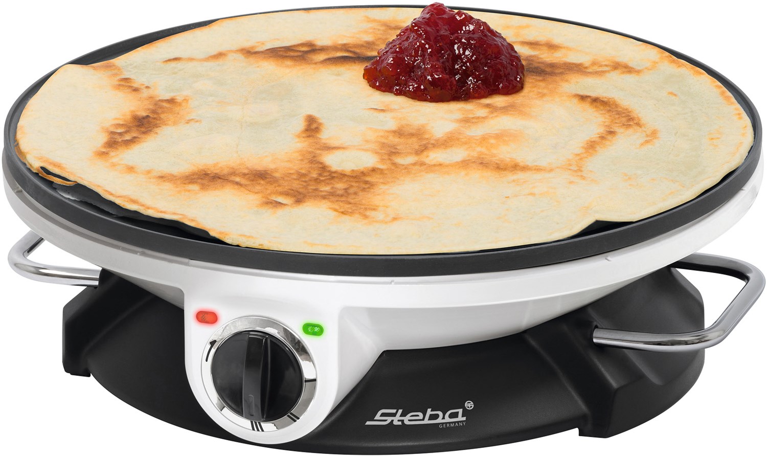 Steba cr 32 crepesmaker wei schwarz euronics
