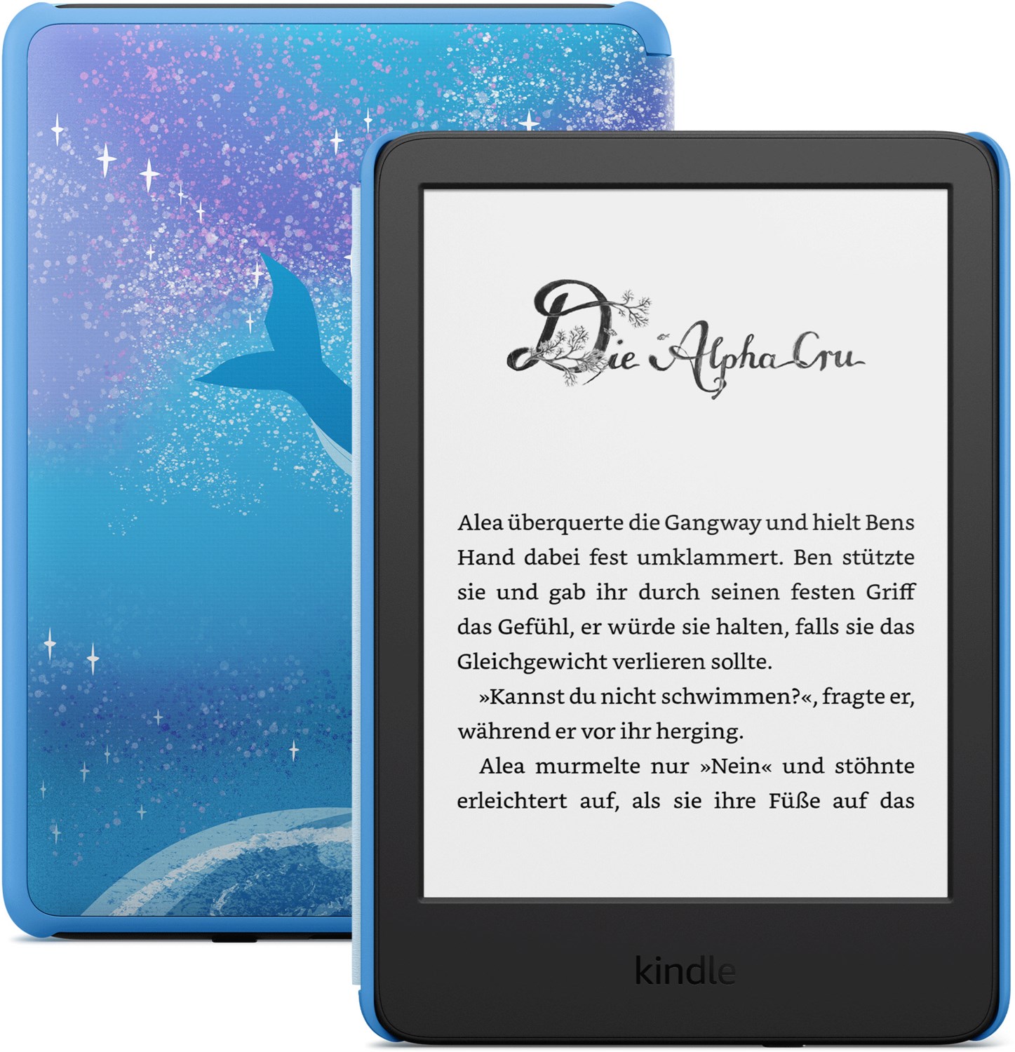 Image of Kindle Kids Edition (16GB) E-Book Reader Weltraumwal Design