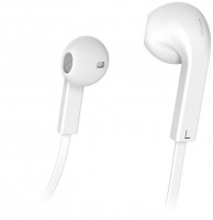 Advance In-Ear-Kopfhörer mit Kabel weiss