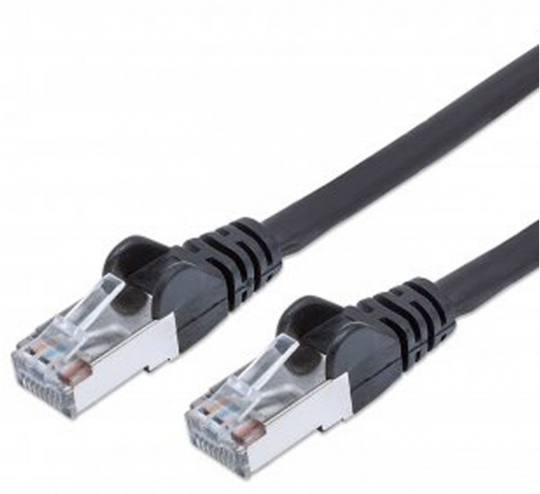 Patchkabel Cat6A CU S/FTP LSOH schwarz (5 m)