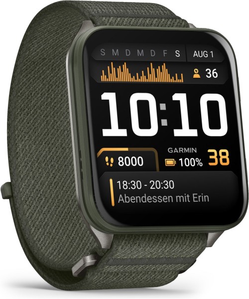 Venu X1 Sportuhr moosgrün