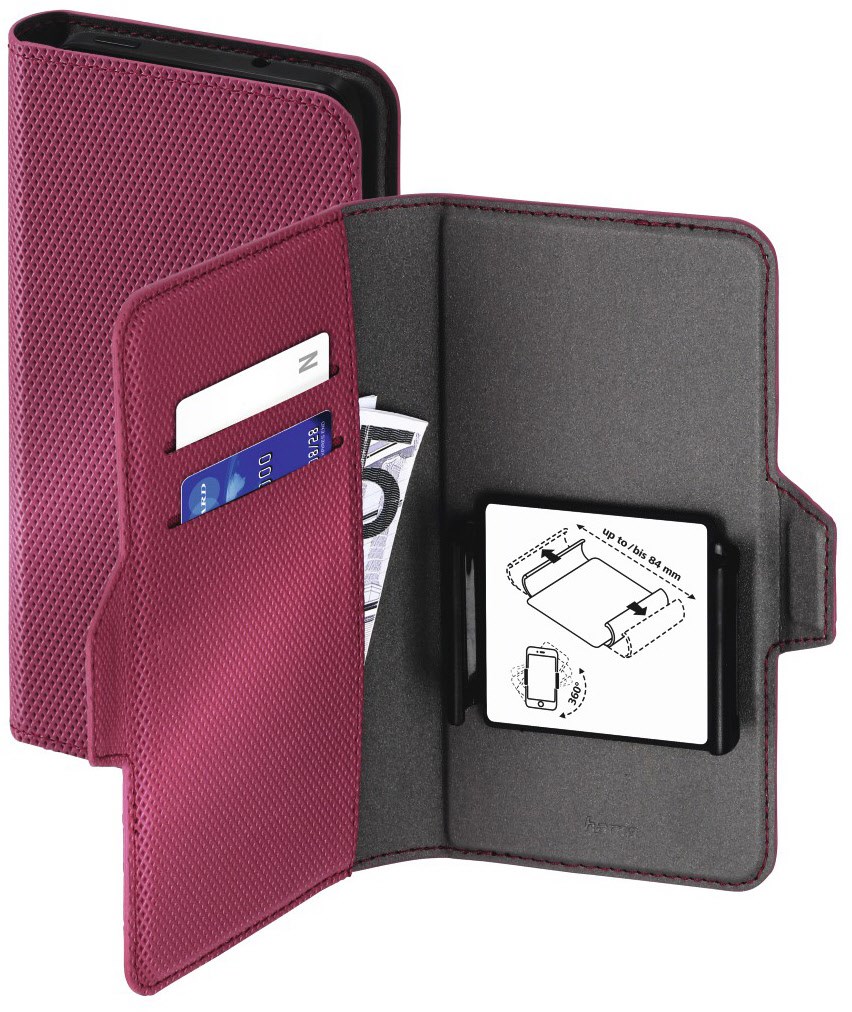 Booklet Smart Move Metallic XL für Geräte bis 7,1x14,4cm rot