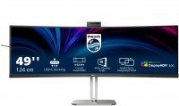 49B2U5900CH/00 124 cm (49") TFT-Monitor mit LED-Technik schwarz, Super Ultrawide (5120x1440), 4 ms Reaktionszeit, gebogen