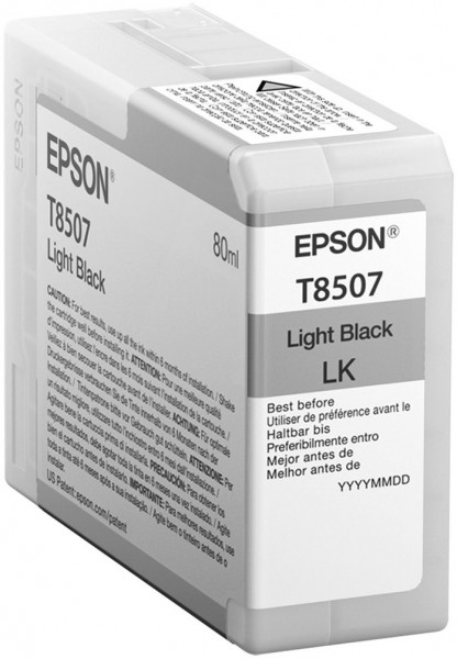 T8507 UltraChrome HD (80ml) Tintenpatrone light black