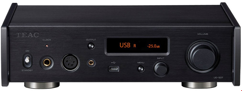 UD-507-B Vorverstärker mit DAC-Modul schwarz