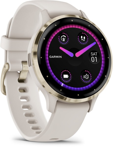 Venu® 3S Smartwatch elfenbein/softgold