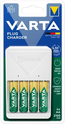 Plug Charger 4xAA (2100mAh)