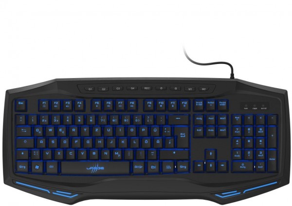 Exodus 300 Illuminated Gaming Tastatur schwarz