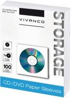 CD Paper 100 W Papierhülle weiß