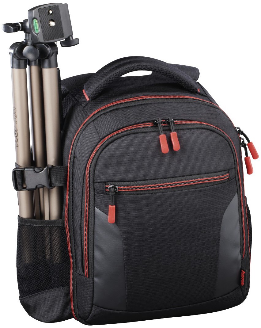 Kamera-Rucksack Miami 150 schwarz/rot