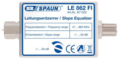 LE 862 FI Leitungsentzerrer