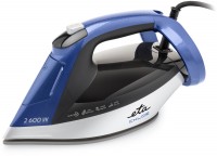 Chloe Dampfbügeleisen schwarz/blau, 2600 W, 40 g/min Dampfproduktion, Keramik-Bügelsohle, 350 ml Wassertank, Anti-Kalk-System