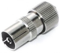 6 IEC-Koax-Buchse (schraubbar)