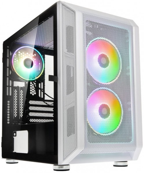 Citadel Mesh RGB Micro-ATX-Tower weiß