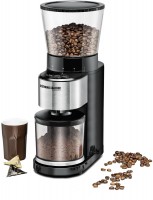 EKM 500 Kaffeemühle mit Waage schwarz/edelstahl