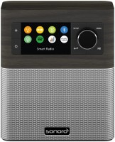 Stream Internetradio Mooreiche Dekor/Silber