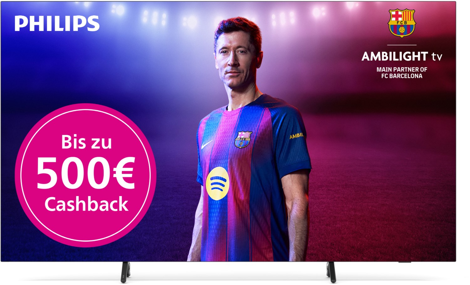 Philips OLED810 4K OLED Ambilight TV mit 77 Zoll (196 cm, 77OLED810/12, Dolby Vision, HDR10+, Dolby Atmos, 144Hz, Google TV)