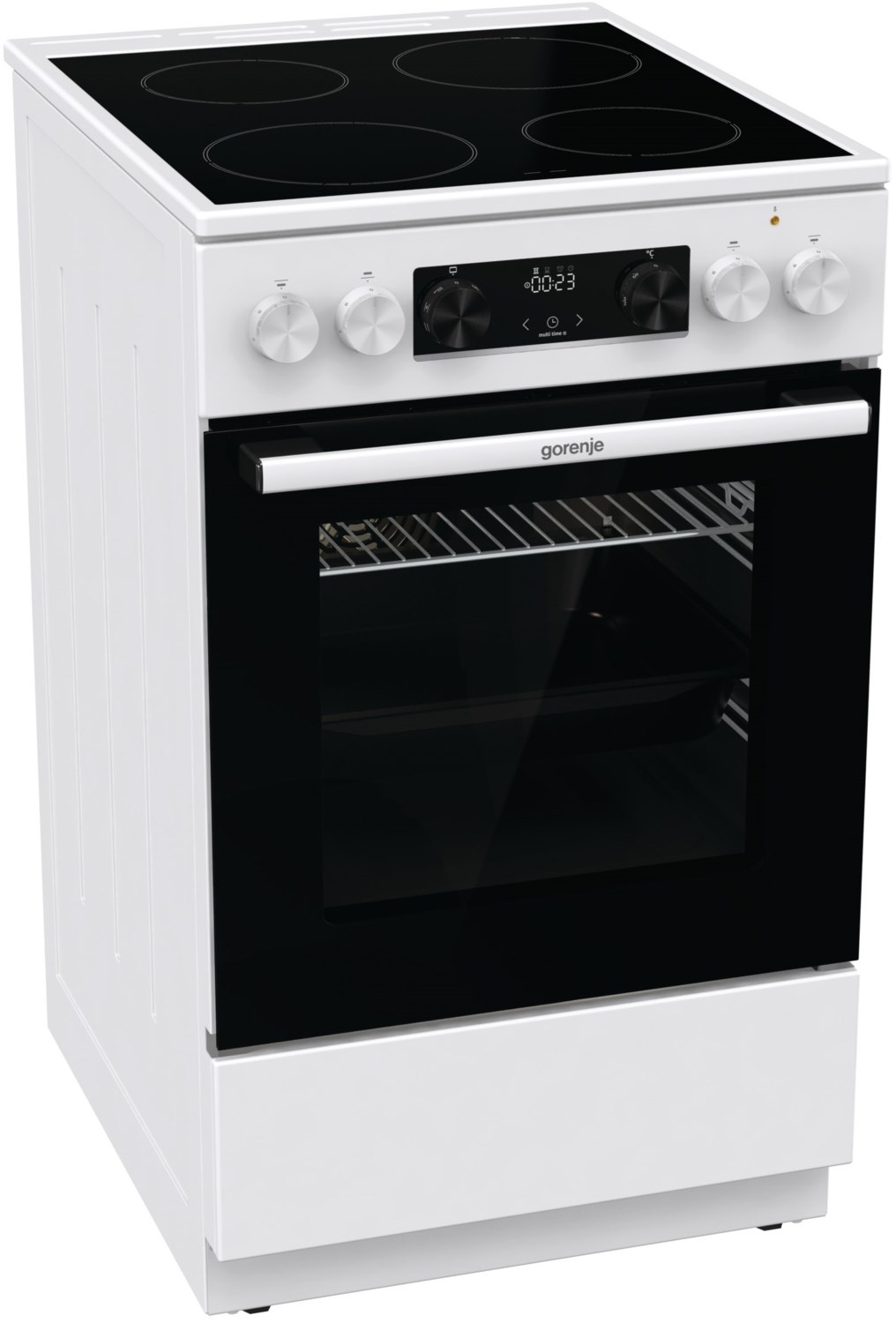 Image of GEC5C41WG Elektroherd mit Glaskeramikfeld weiß