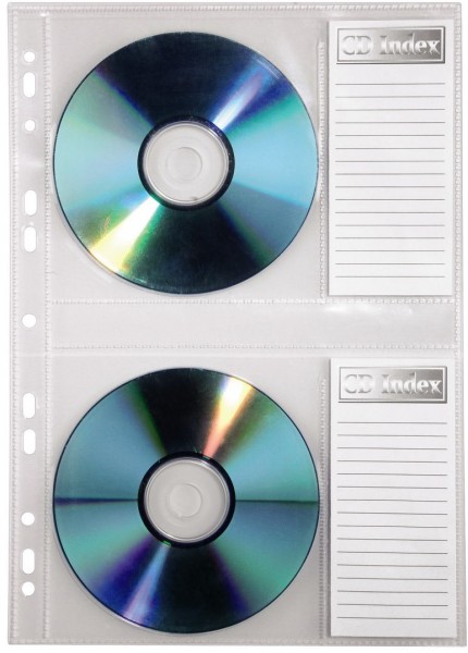 CD-ROM Ordnerhüllen DIN A4