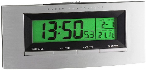 Digitaler Funk-Wecker mit Temperatur