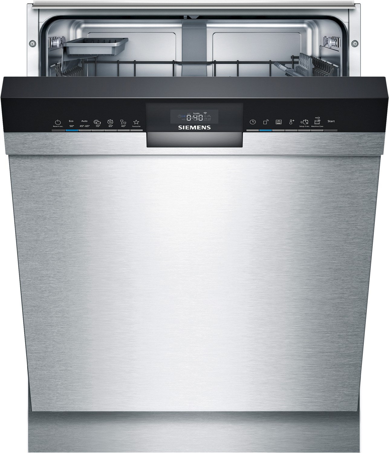 SN43ES16BE Unterbau-Geschirrspüler 60 cm edelstahl