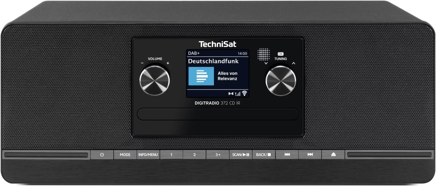 DigitRadio 370 CD IR CD/Radio-System schwarz