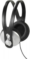 Stereo Kopfhörer Kopfhörer mit Kabel schwarz/silber