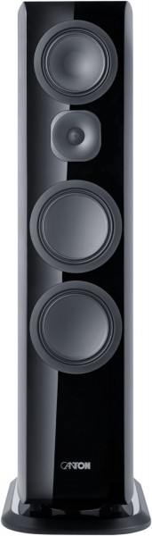 Vento 101 /Stück Stand-Lautsprecher hochglanz schwarz