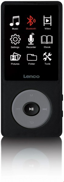 XEMIO 860 (8GB) Multimedia-Player schwarz