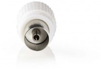 CSBW40999WT IEC Koax-Stecker (2 Stk.) weiß IEC Koax-Stecker>Buchse, gerade