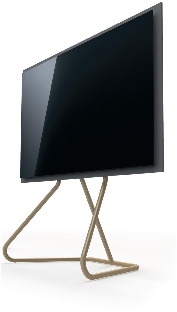 Tube GX31-65 TV-Standfuß champagne/granite