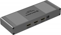 HighWay Splitter 4K silber