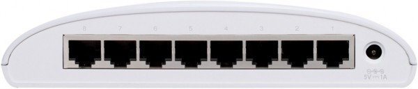 DGS-1008D 8-Port Desktop Gigabit Ethernet Switch weiss