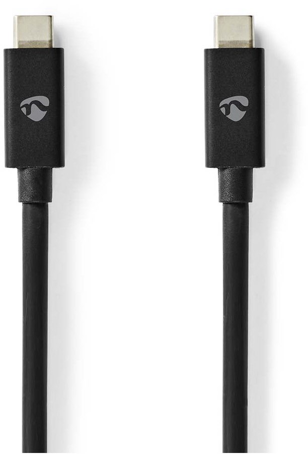 CCGB66040BK10 USB4-Kabel (1m) USB-C-Stecker>USB-C-Stecker schwarz