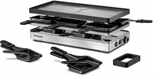 RCP 1800 Raclette alu/edelstahl