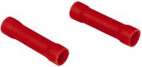 Stoßverbinder bis 1,5 mm, 5 Stück Crimpverbinder rot