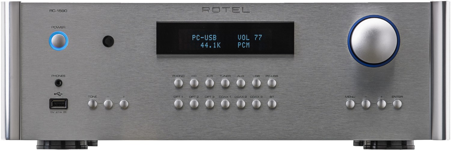 RC 1590 Vorverstärker silber