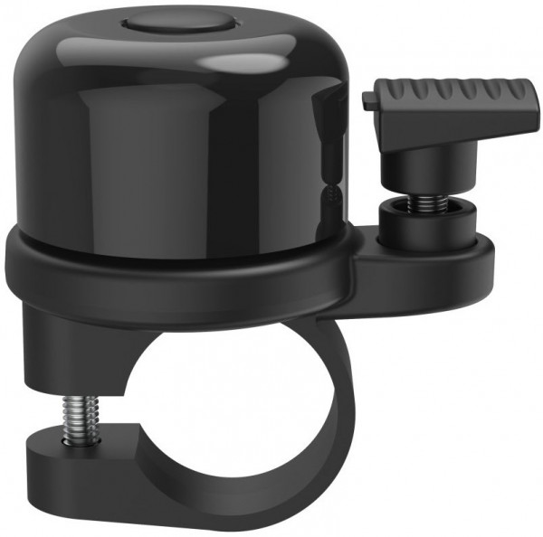 Fahrradklingel AirBell mit AirTag-Halter schwarz