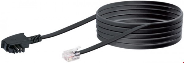 DSL Anschlusskabel (6m) schwarz