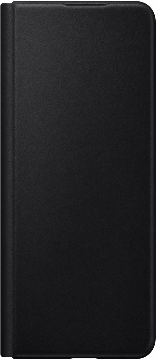 Leather Flip Cover Schutz-/Design-Cover für Galaxy Z Fold3 5G schwarz