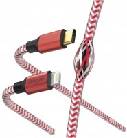 Reflective USB-C > Lightning (1,5m) rot